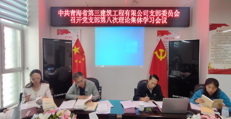 三建公司黨支部召開第八次理論集體學(xué)習(xí)會(huì) ----集團(tuán)黨委委員、紀(jì)委書記講主題教育專題黨課